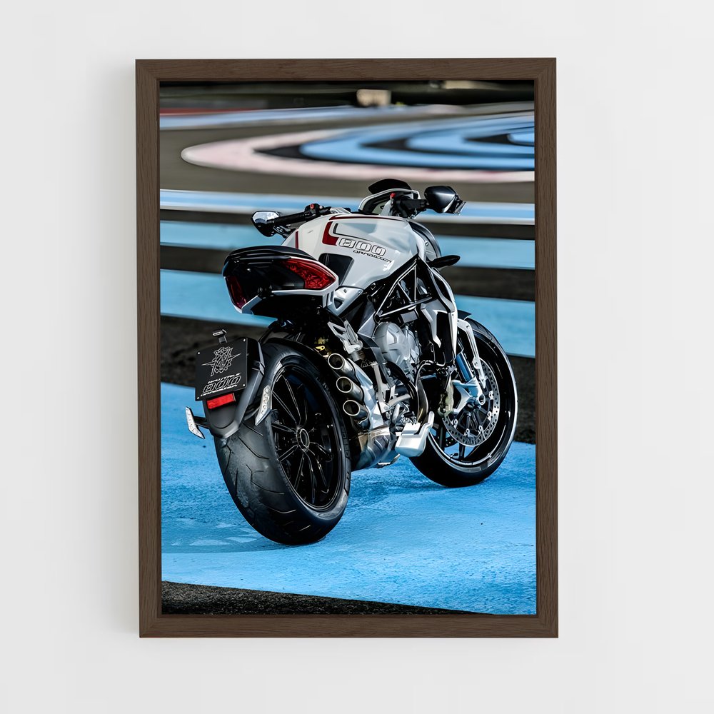 Poster Duc Duc Racing – affiche MV Agusta (vue 5)